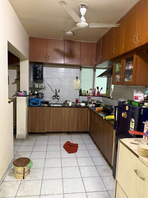 Kitchen in 3 BHK Apartment at Zircon Ventures CHS Ltd, Viman Nagar – for Rent