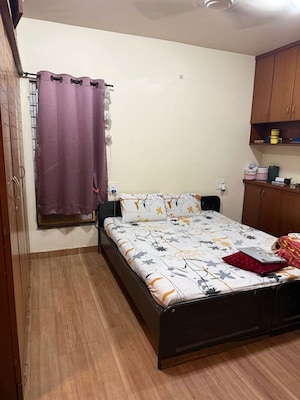 Bedroom in 3 BHK Apartment at Zircon Ventures CHS Ltd, Viman Nagar – for Rent