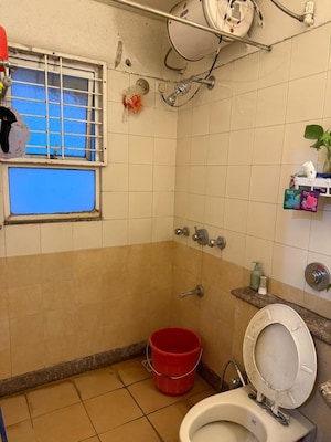 Bathroom in 3 BHK Apartment at Zircon Ventures CHS Ltd, Viman Nagar – for Rent