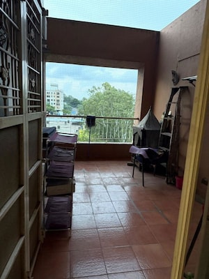 Balcony in 3 BHK Apartment at Zircon Ventures CHS Ltd, Viman Nagar – for Rent
