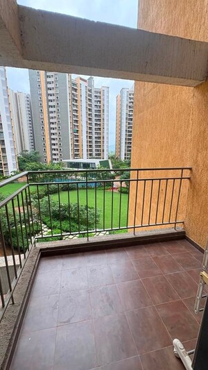 Balcony in 2 BHK Apartment at Shapoorji Pallonji Joyville Hinjewadi, Hinjewadi – for Rent