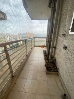 Balcony in 3 BHK Apartment at Oswal Bella Vista, Oswal Park – for Rent