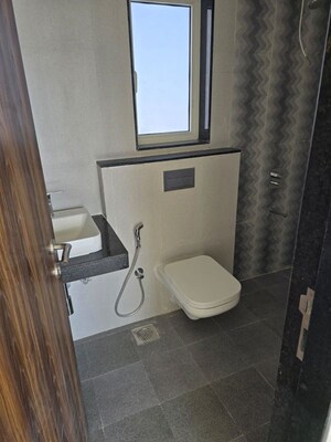 Bathroom in 2 BHK Apartment at Sheth Avante, Kanjurmarg West – for Rent