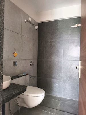 Bathroom in 2 BHK Apartment at Kuber Antonia, Wakad – for Sale