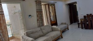Living Room in 2 BHK Apartment at Vilas Javdekar Prudentia Towers, Wakad – for Rent