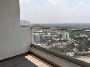 Balcony in 3 BHK Apartment at Jayabheri The Nirvana, Gopanpally – for Rent