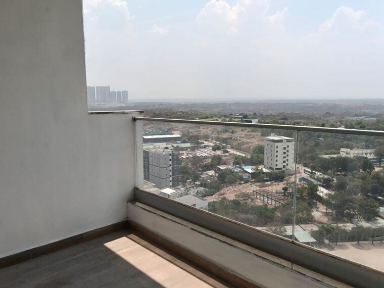 Balcony, jayabheri-the-nirvana 3 Bedroom 1985 Sq.Ft. Apartment In Gopanpally Hyderabad 10527231