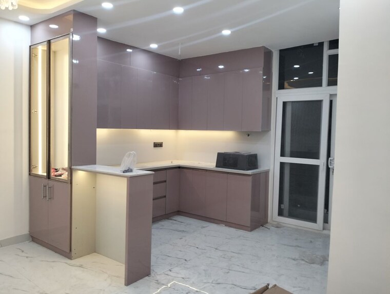 Kitchen, khirki extension 3 Bedroom 1050 Sq.Ft. Builder Floor In Khirki Extension Delhi 10462591