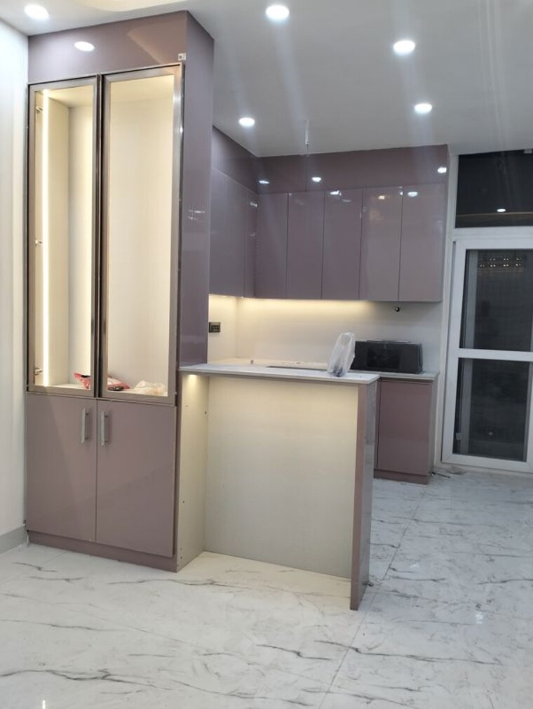 Kitchen, khirki extension 3 Bedroom 1050 Sq.Ft. Builder Floor In Khirki Extension Delhi 10462591