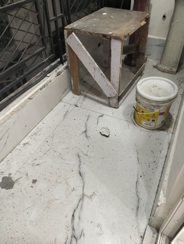 Balcony, khirki extension 3 Bedroom 1050 Sq.Ft. Builder Floor In Khirki Extension Delhi 10462591
