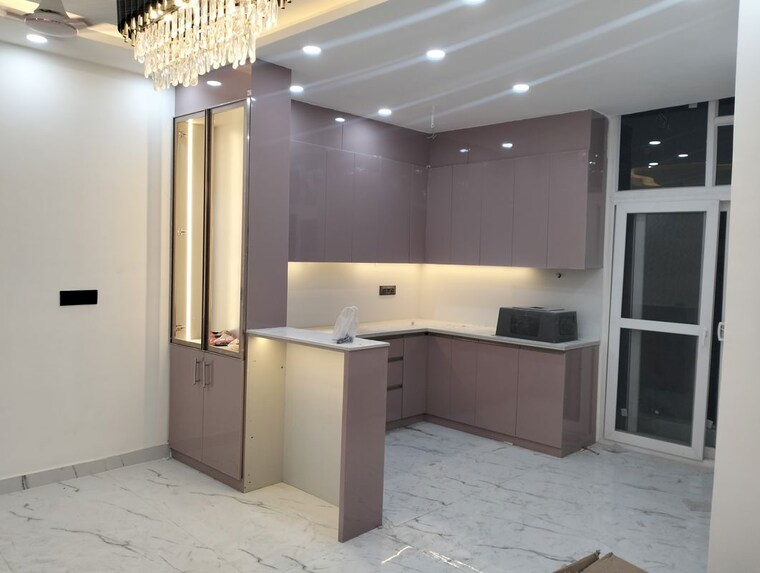 Kitchen, khirki extension 3 Bedroom 1050 Sq.Ft. Builder Floor In Khirki Extension Delhi 10462591