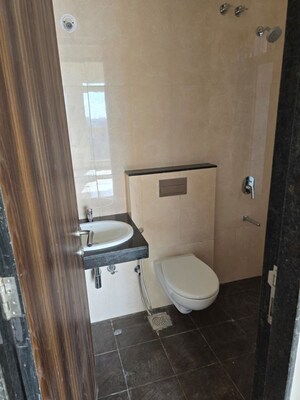 Bathroom in 2 BHK Apartment at Sheth Avante, Kanjurmarg West – for Rent