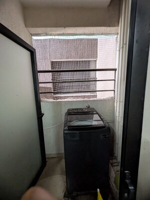Balcony in 3 BHK Apartment at Marathon Monte South, Byculla West – for Rent