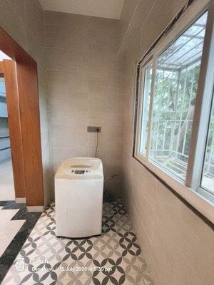 Bathroom in 3 BHK Apartment at BM Serenity, Hsr Layout – for Rent