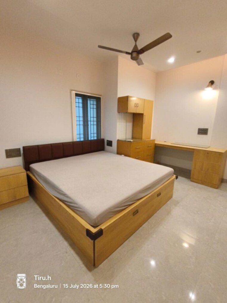 Bedroom, bm-serenity 3 Bedroom 1750 Sq.Ft. Apartment In Hsr Layout Bangalore 10527380