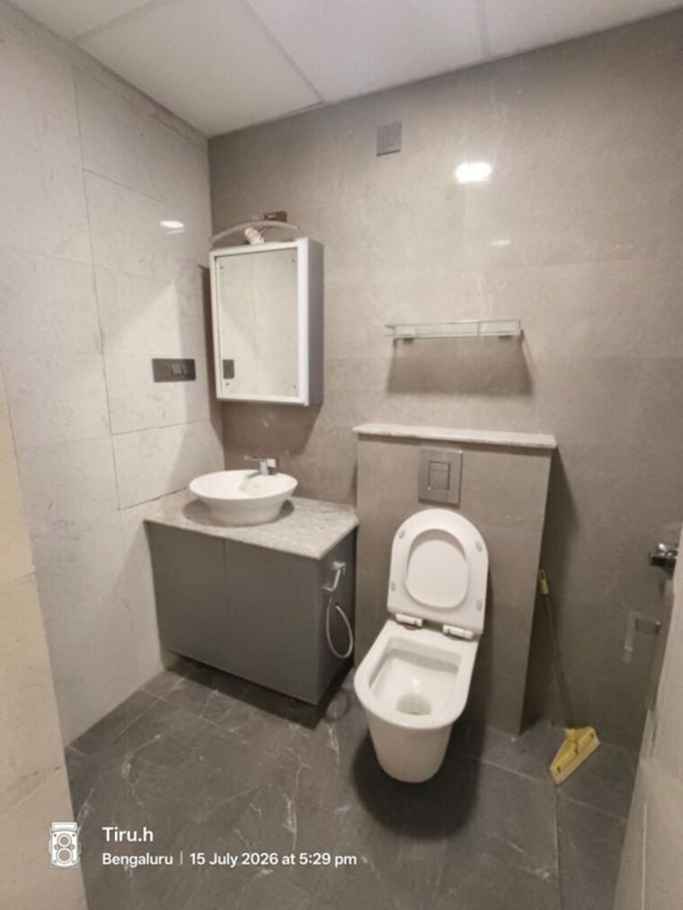 Bathroom, bm-serenity 3 Bedroom 1750 Sq.Ft. Apartment In Hsr Layout Bangalore 10527380