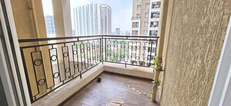 Balcony, nyati-elysia 2 Bedroom 1100 Sq.Ft. Apartment In Kharadi Pune 10527411