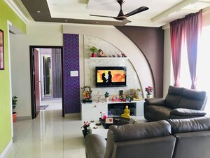 Living Room in 3.5 BHK Apartment at Purva Skydale, Harlur – for Sale