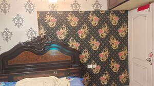 Bedroom in 2 BHK Apartment at Nandan Vatsalya Vihar, Aundh – for Rent