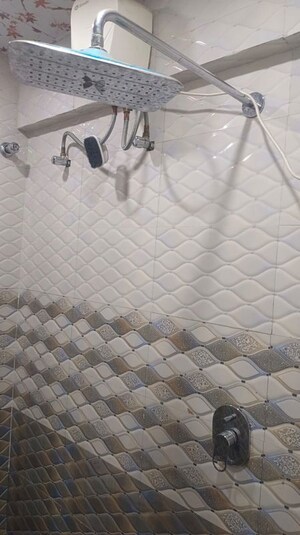 Bathroom in 2 BHK Apartment at Nandan Vatsalya Vihar, Aundh – for Rent