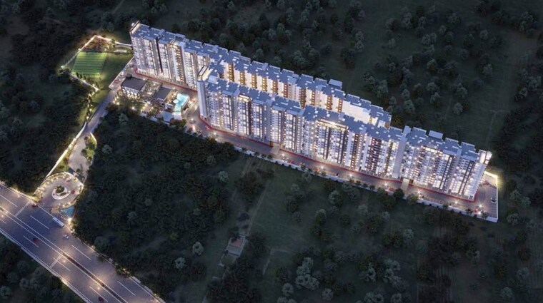 Exterior View, sowparnika-euphoria 3 Bedroom 1532 Sq.Ft. Apartment In Whitefield Bangalore 10527568