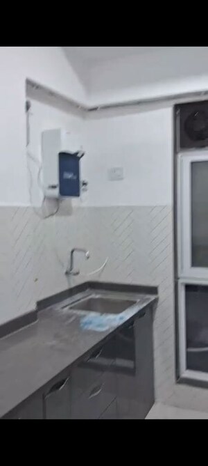 Bathroom in 1 BHK Apartment at Rockline The Meridian Towers, Ghatkopar West – for Rent