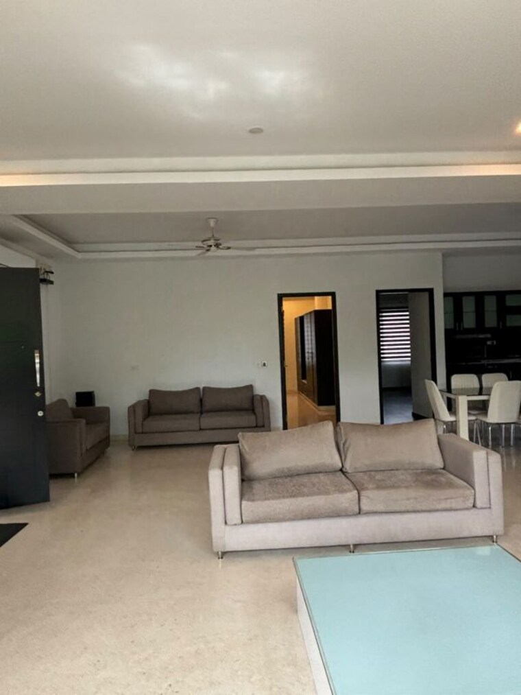 Living Room, white-lotus-tamara 3 Bedroom 2700 Sq.Ft. Apartment In Indiranagar Bangalore 10527594