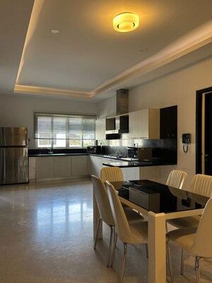 Living Room in 3 BHK Apartment at White Lotus Tamara, Indiranagar – for Sale