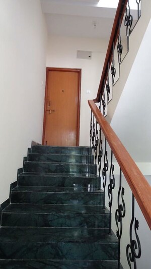Staircase in 3 BHK Apartment at Soham Eternity, Aundh – for Rent