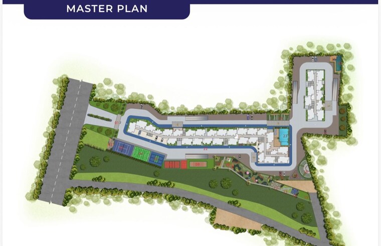 Master Plan, sowparnika-whispering-petals 3 Bedroom 1223 Sq.Ft. Apartment In Hoskote Bangalore 10527607