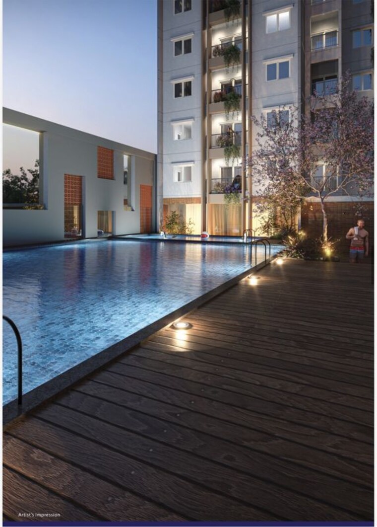 Swimming Pool, sowparnika-whispering-petals 3 Bedroom 1223 Sq.Ft. Apartment In Hoskote Bangalore 10527607