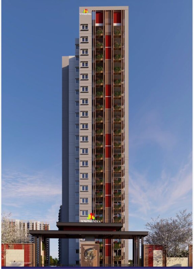 Exterior View, sowparnika-whispering-petals 2 Bedroom 1073 Sq.Ft. Apartment In Hoskote Bangalore 10527604