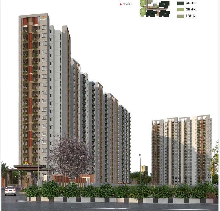 Exterior View, sowparnika-whispering-petals 2 Bedroom 1073 Sq.Ft. Apartment In Hoskote Bangalore 10527604