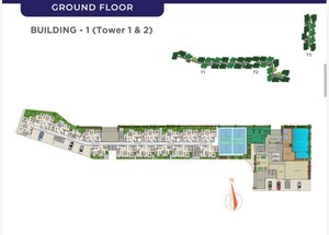 Master Plan in 2 BHK Apartment at Sowparnika Whispering Petals, Hoskote – for Sale