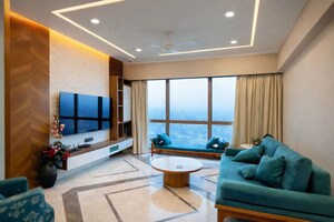 Living Room in 5 BHK Villa at Juhu – for Sale