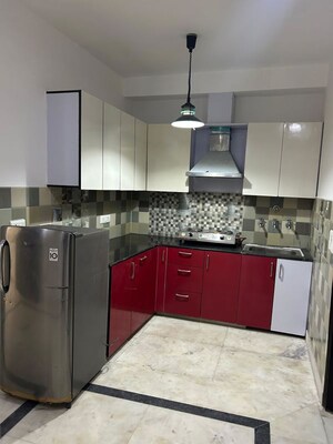 Kitchen in 2 BHK Builder Floor at Lajpat Nagar – for Rent