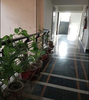 Staircase in 3 BHK Apartment at Eldeco Elegante, Vibhuti Khand – for Rent