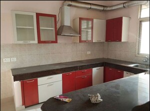 Kitchen in 3 BHK Apartment at Eldeco Elegante, Vibhuti Khand – for Rent