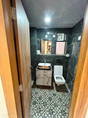 Kitchen in 3 BHK Apartment at Nirala Greenshire, Sector 2 Greater Noida – for Rent