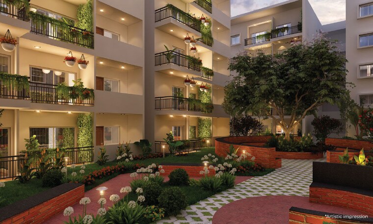 Exterior View, suraksha-springs 2 Bedroom 1348 Sq.Ft. Apartment In Begur Road Bangalore 10527690