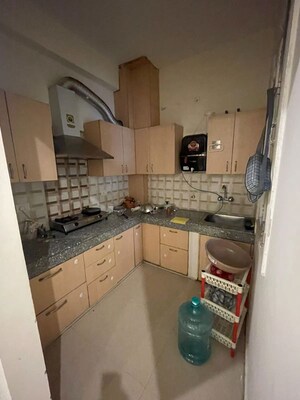 Kitchen in 2 BHK Builder Floor at RWA Residential Society, Sector 40 – for Rent