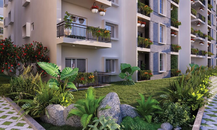 Garden, suraksha-springs 3 Bedroom 1638 Sq.Ft. Apartment In Begur Road Bangalore 10527705