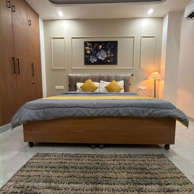 Bedroom, dlf-the-grove 1 Bedroom 600 Sq.Ft. Builder Floor In Sector 54 Gurgaon 10527731