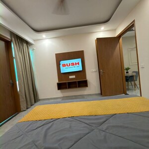 Bedroom in 1 BHK Builder Floor at DLF The Grove, Sector 54 – for Rent