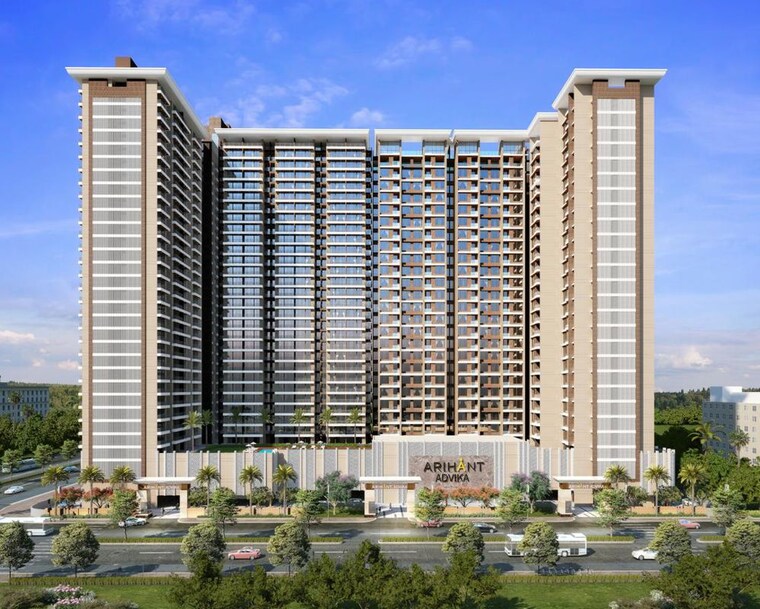 Exterior View, arihant-advika 2 Bedroom 656 Sq.Ft. Apartment In Vashi Sector 9 Navi Mumbai 10518703