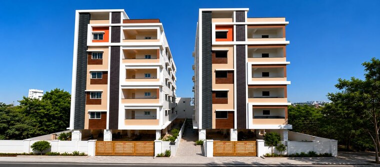 Exterior View, kondapur 3 Bedroom 1450 Sq.Ft. Apartment In Kondapur Hyderabad 10522297
