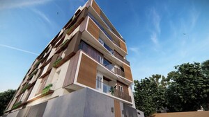 3 BHK Apartment – Exterior View View at Ombr Layout - for Sale