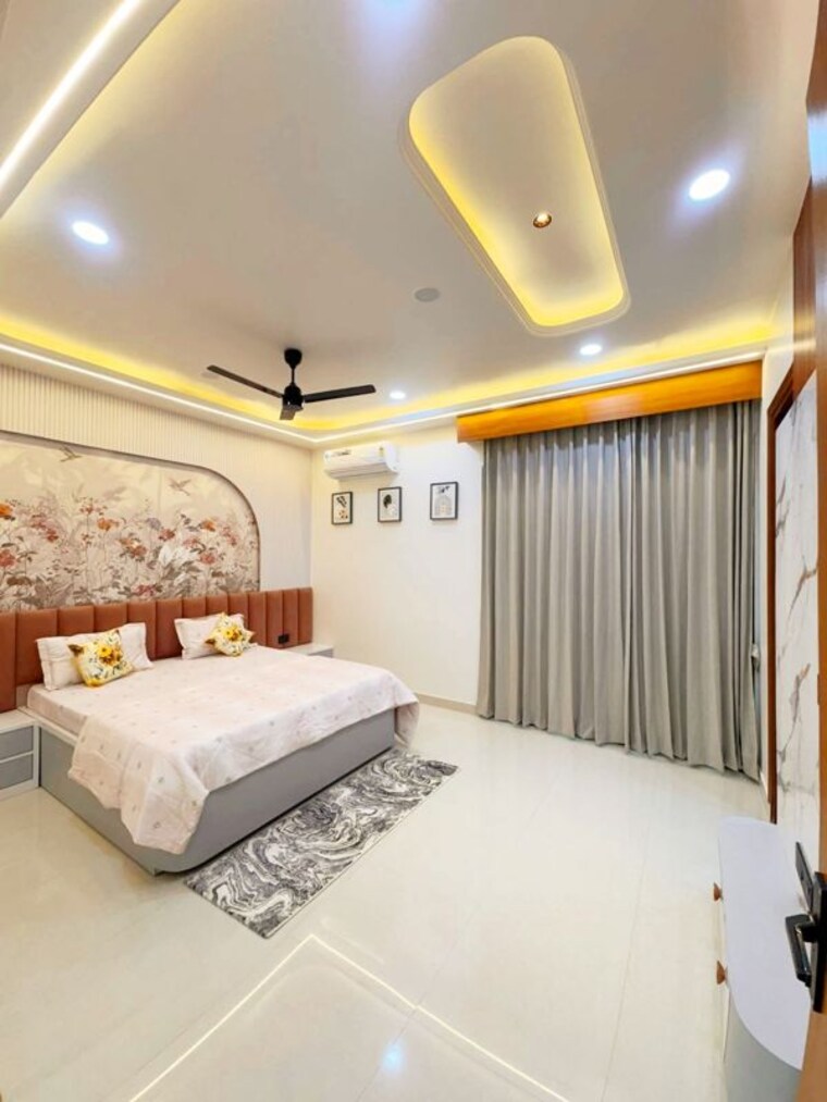 Bedroom, rangoli-gardens 4 Bedroom 150 Sq.Yd. Villa In Vaishali Nagar Jaipur 10527874