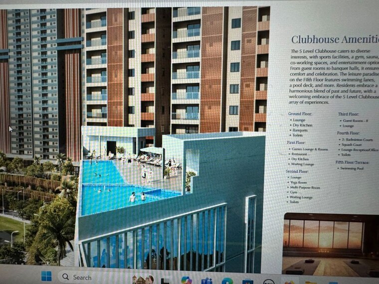 Exterior View, srias-iwa 3 Bedroom 2290 Sq.Ft. Apartment In Nanakramguda Hyderabad 10527896
