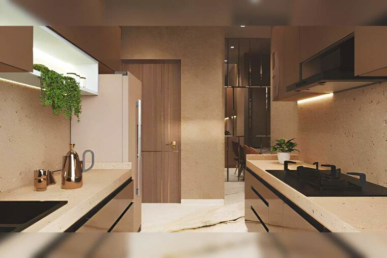 Living Room, venus-skky-city 2 Bedroom 572 Sq.Ft. Apartment In Dombivli East Thane 10527903